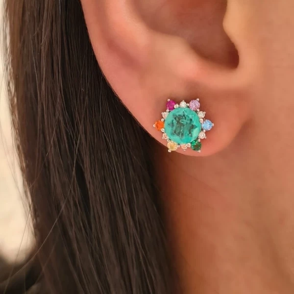 Conjunto Verde Fusion e Arco-íris de Zircônias