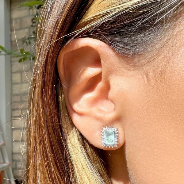 Brinco Fusion Turmalina Aqua