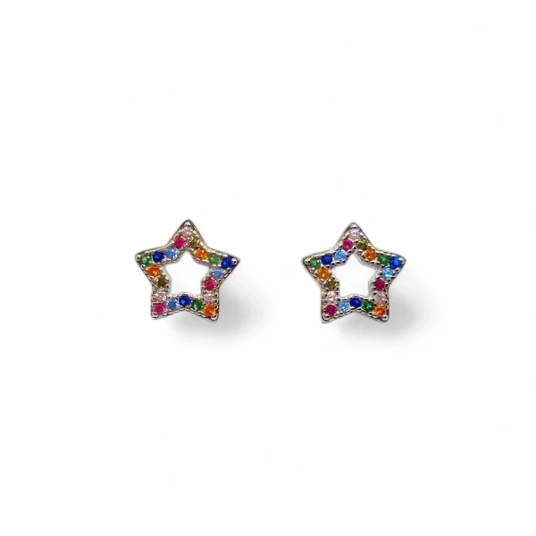 Brinco Estrelinha de Cores