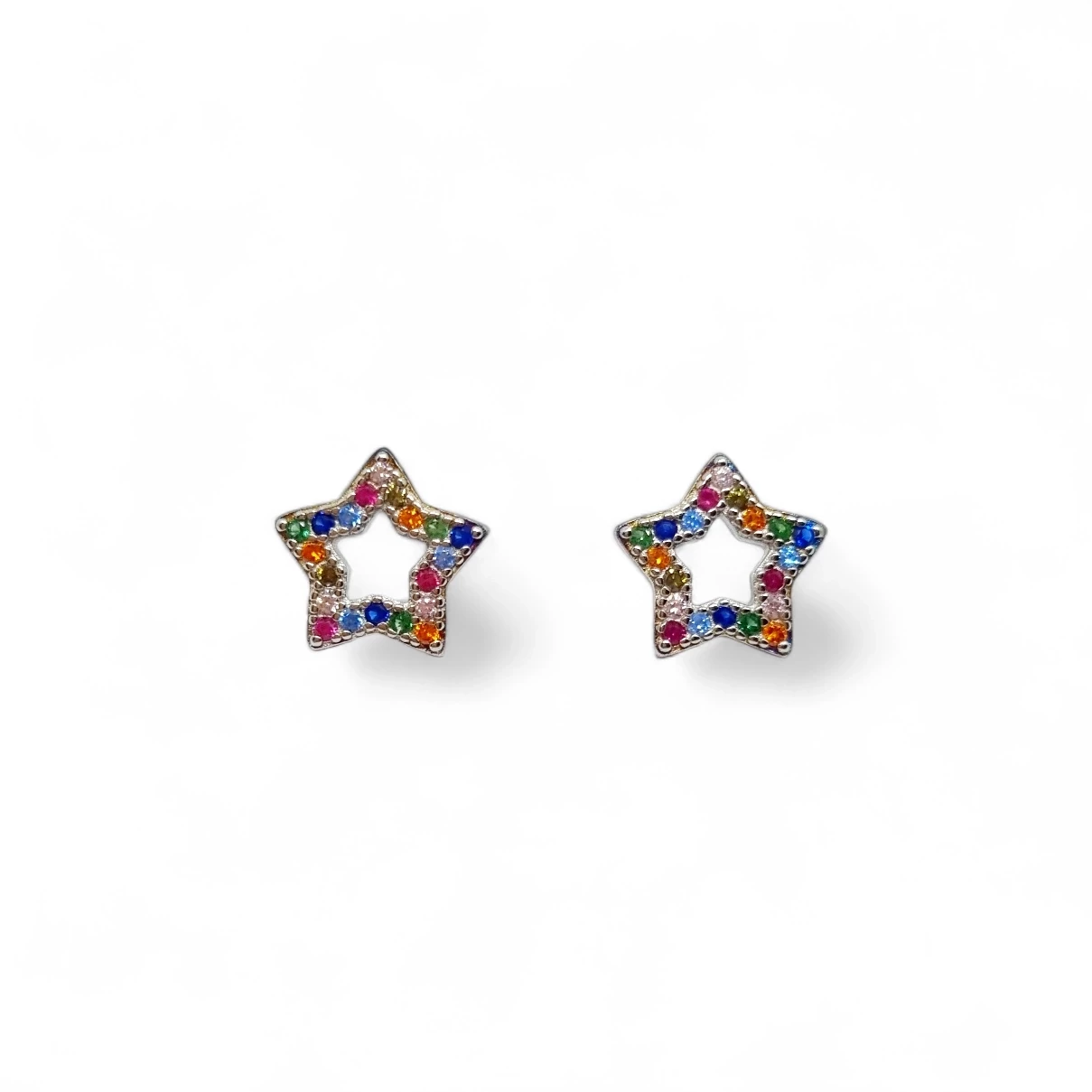 Brinco Estrelinha de Cores