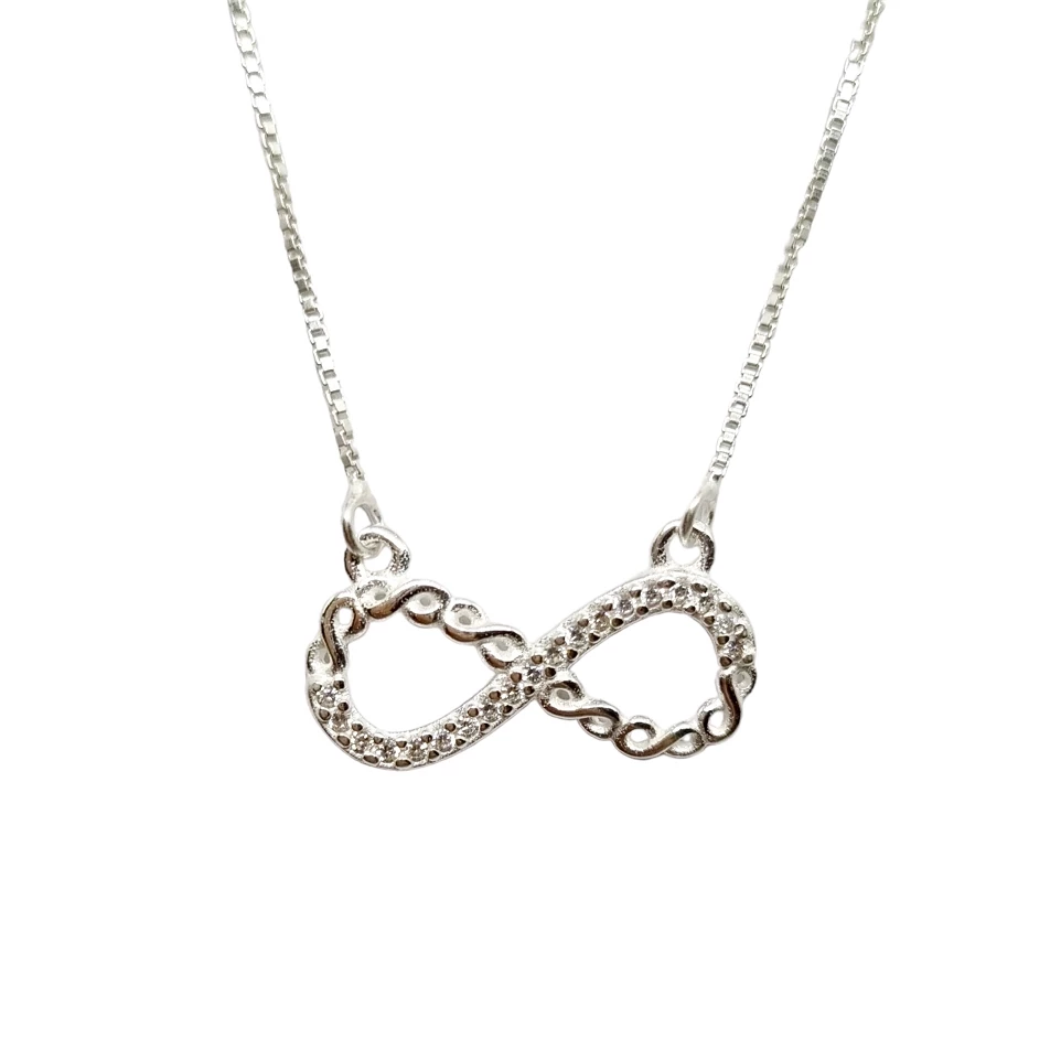 Colar Infinito em Zircônias