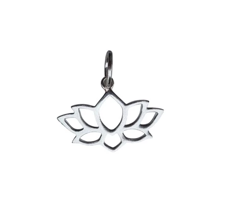 Pingente Vazado Flor de Lótus