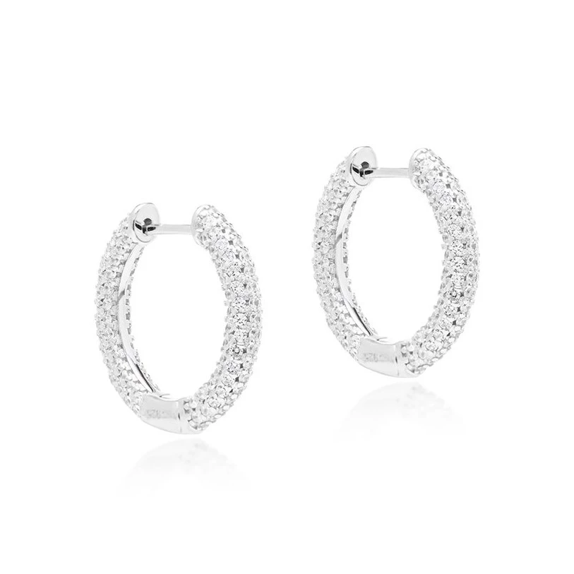 Argola Toda Cravejada