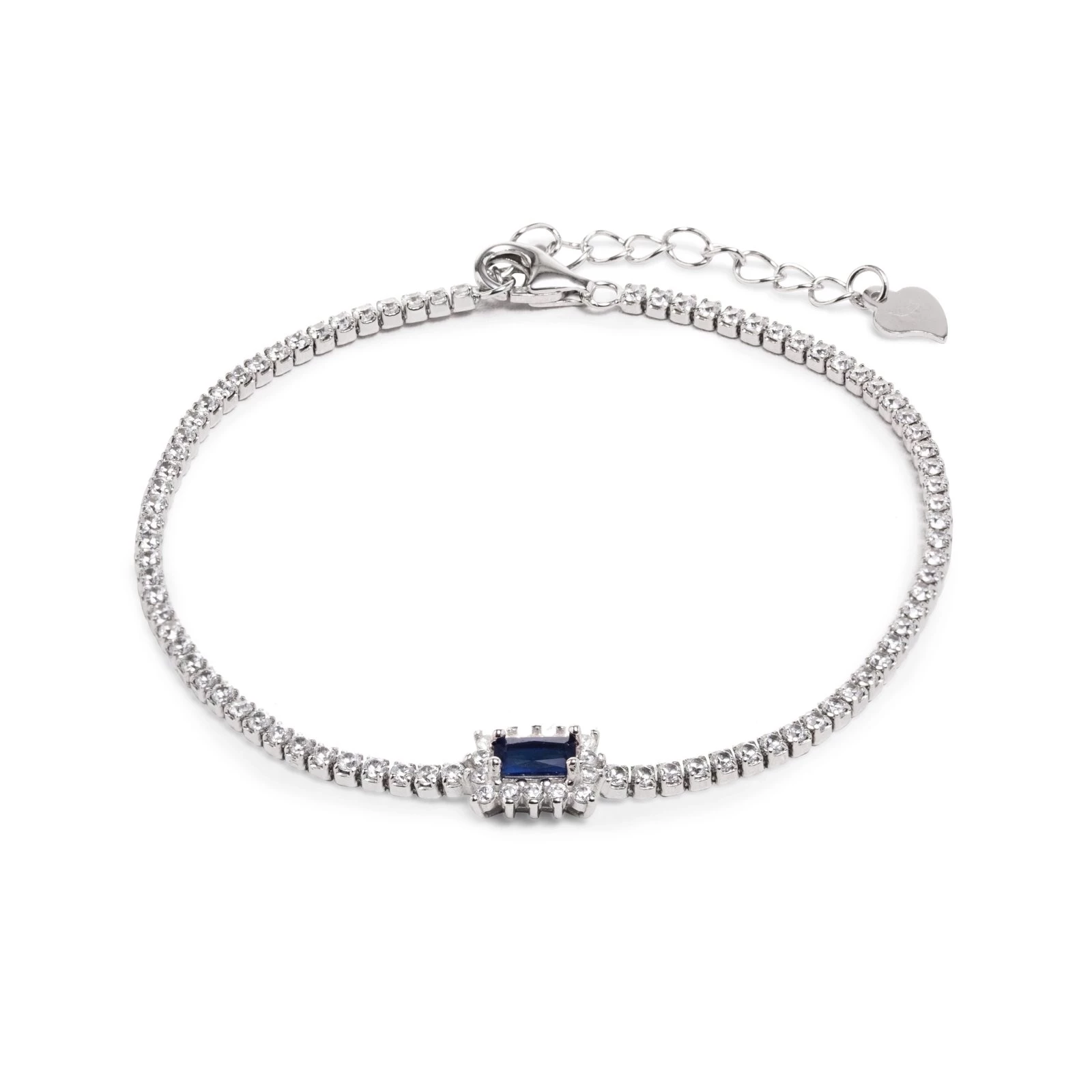 Pulseira Cristal Safira